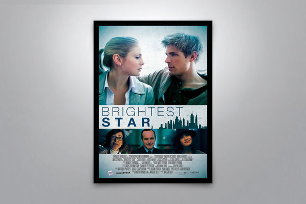 Brightest Star Signed Poster with COA