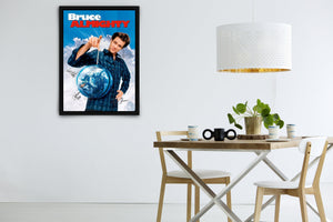Bruce Almighty Signed Poster with COA
