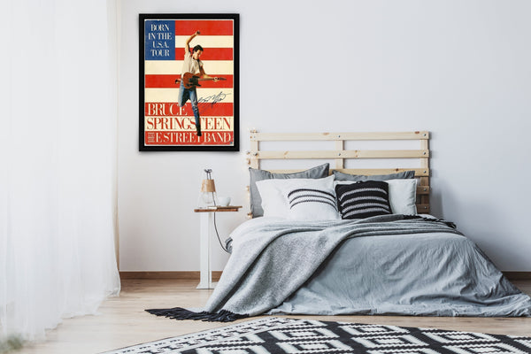 Bruce Springsteen: Born in the USA Signed Poster with COA