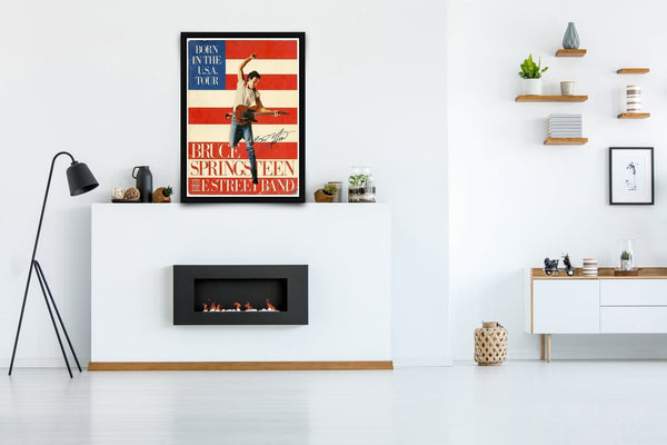 Bruce Springsteen: Born in the USA Signed Poster with COA