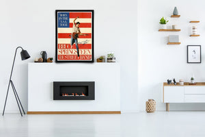 Bruce Springsteen: Born in the USA Signed Poster with COA