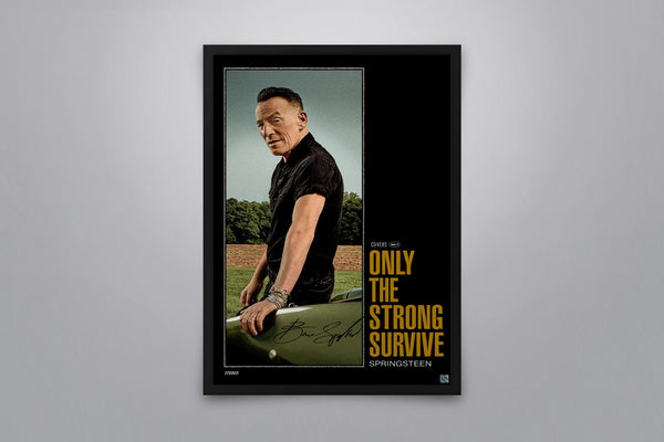 Bruce Springsteen: Only the Strong Survive - Signed Poster + COA