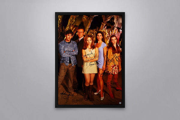 Buffy the Vampire Slayer Signed Poster with COA