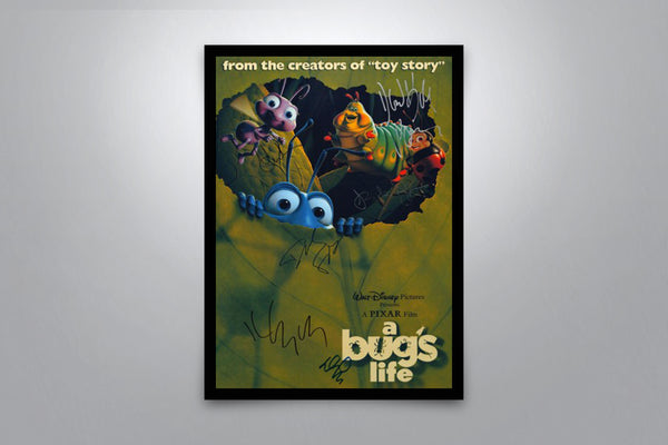 A Bug's Life Signed Poster with COA