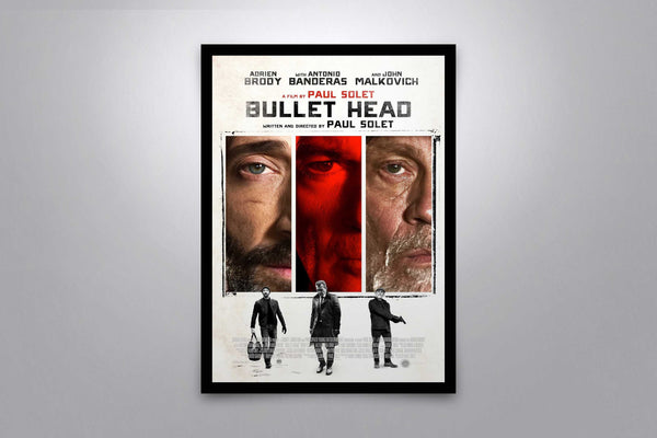 Bullet Head Signed Poster with COA