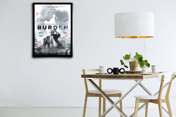 Burden Signed Poster with COA