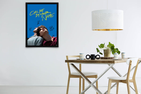 Call Me by Your Name - Signed Poster + COA