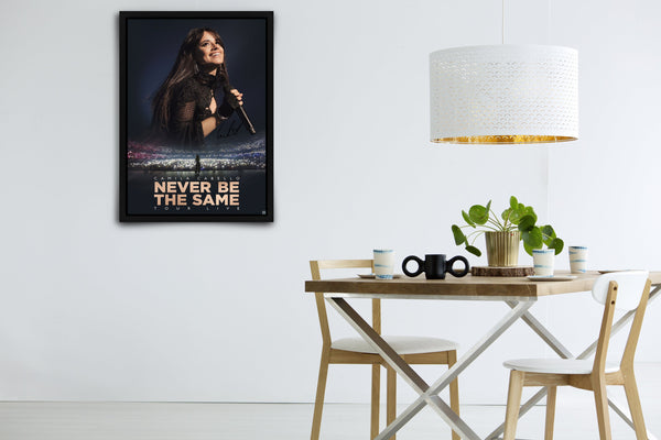 Camila Cabello: Never Be The Same Signed Poster with COA