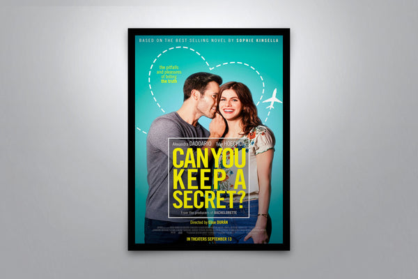 Can You Keep A Secret Signed Poster with COA