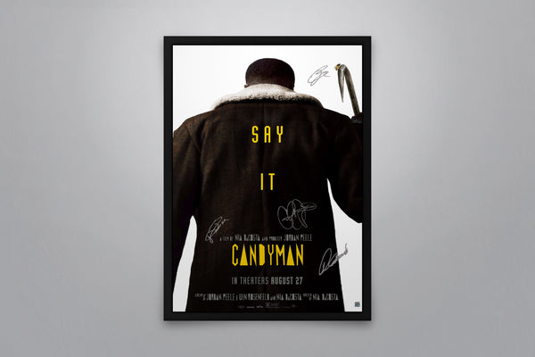 Candyman Signed Poster with COA