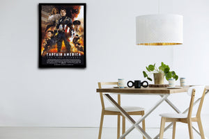 Captain America: The First Avenger Signed Poster with COA