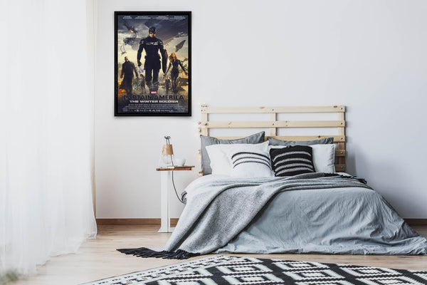 Captain America: The Winter Soldier Signed Poster with COA