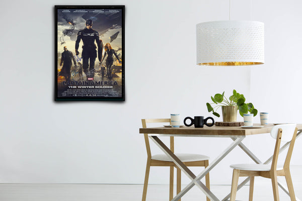 Captain America: The Winter Soldier Signed Poster with COA