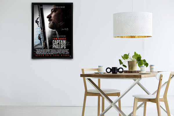 Captain Phillips Signed Poster with COA