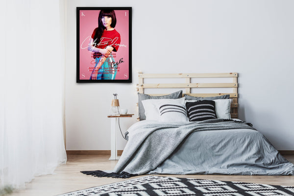 Carly Rae Jepsen: Kiss Signed Poster with COA