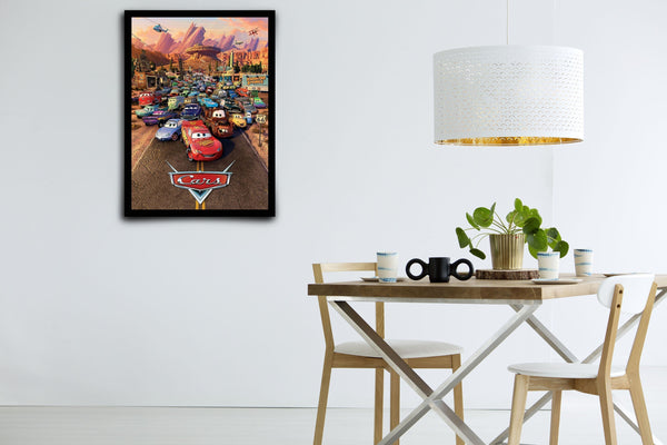 Cars Signed Poster with COA