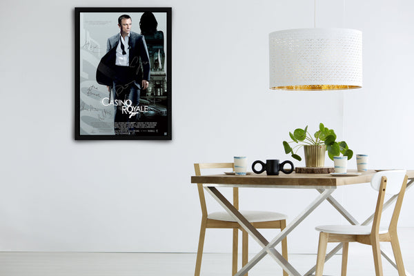 Casino Royale Signed Poster with COA