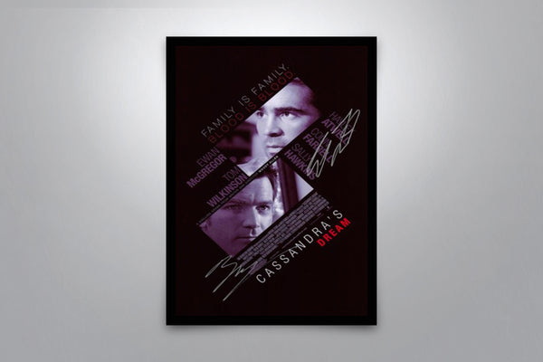 Cassandra's Dream Signed Poster with COA