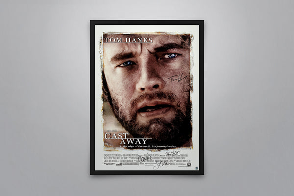 Cast Away Signed Poster with COA