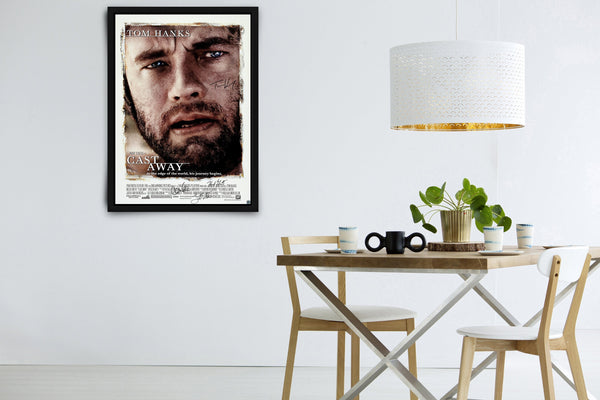 Cast Away Signed Poster with COA