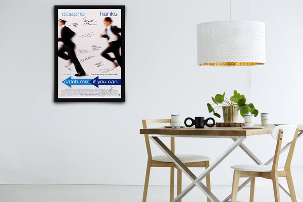 Catch Me If You Can Signed Poster with COA