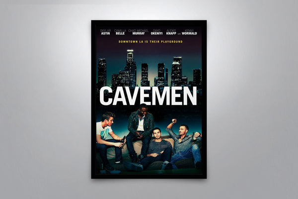 Cavemen Signed Poster with COA
