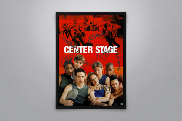 Center Stage Signed Poster with COA
