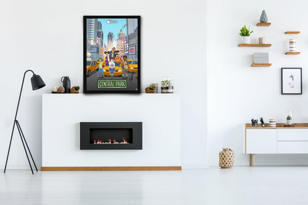 Central Park Signed Poster with COA