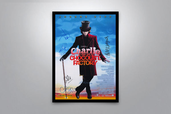 Charlie and the Chocolate Factory  Signed Poster with COA