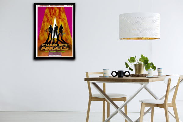 Charlie's Angels Signed Poster with COA