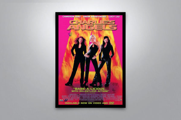 Charlie's Angels Signed Poster with COA