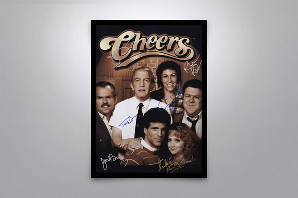 Cheers Signed Poster with COA