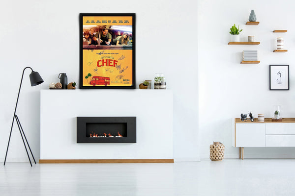 Chef Signed Poster with COA