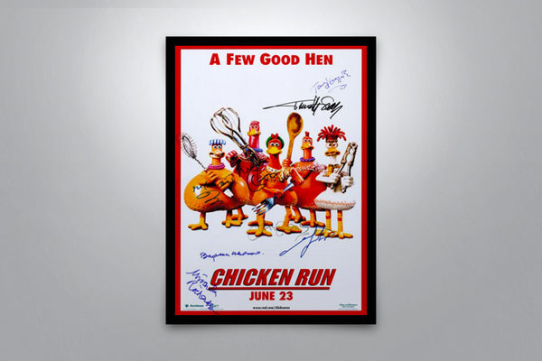 Chicken Run - Signed Poster + COA