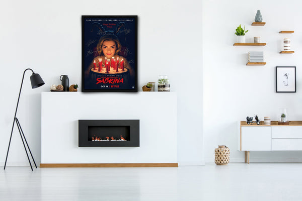 Chilling Adventures of Sabrina Signed Poster with COA