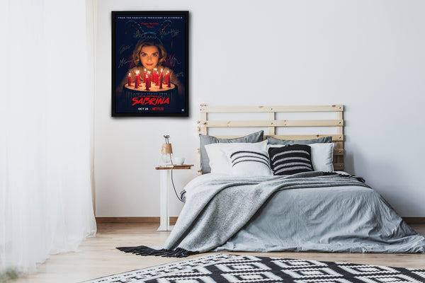 Chilling Adventures of Sabrina Signed Poster with COA