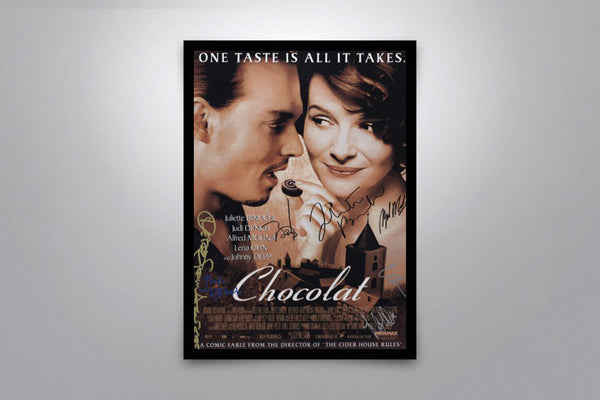 Chocolat  Signed Poster with COA