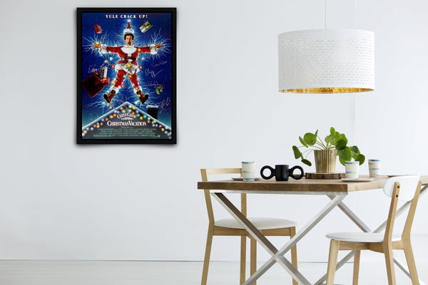 National Lampoon's Christmas Vacation Signed Poster with COA