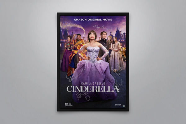 Cinderella (2021) Signed Poster with COA