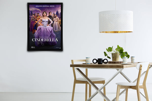Cinderella (2021) Signed Poster with COA