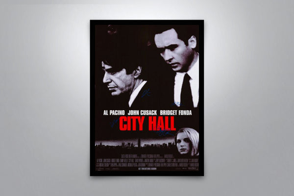 City Hall Signed Poster with COA