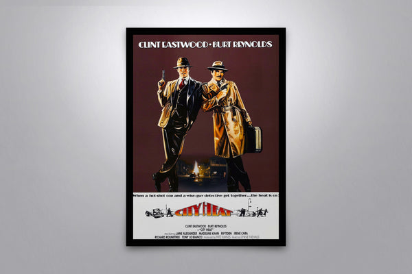 City Heat (1984) Signed Poster with COA