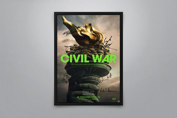 Civil War - Signed Poster + COA