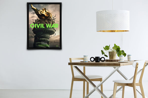 Civil War - Signed Poster + COA