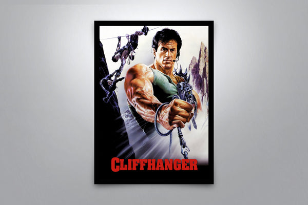 Cliffhanger Signed Poster with COA