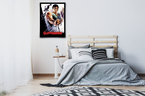 Cliffhanger Signed Poster with COA