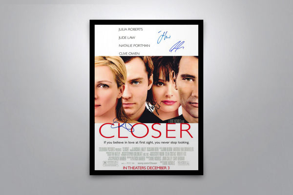 Closer Signed Poster with COA