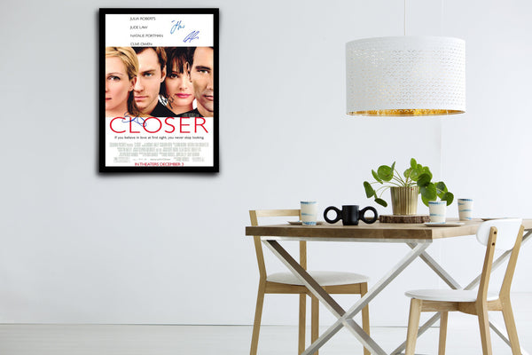 Closer Signed Poster with COA
