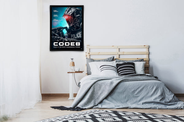 Code 8 Signed Poster with COA