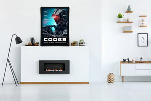 Code 8 Signed Poster with COA